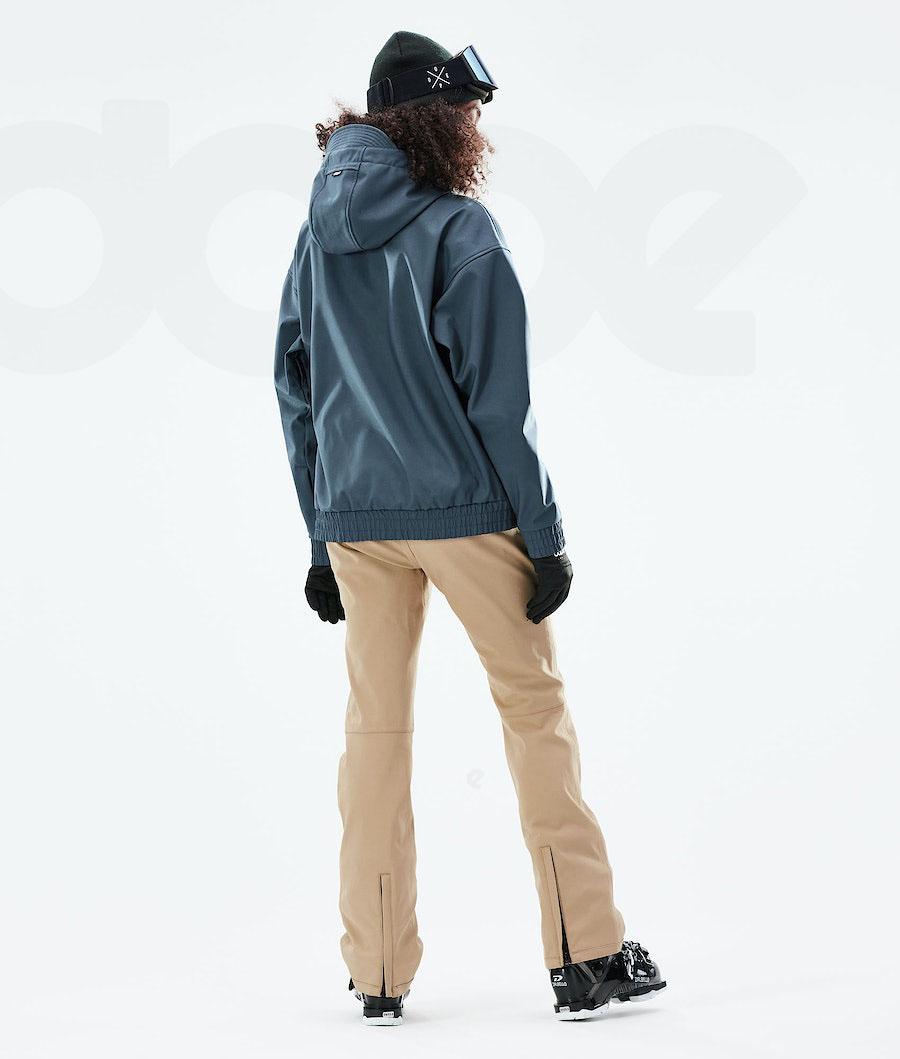 Blue Women's Dope Cyclone W 2021 Ski Jackets | AUBC3655