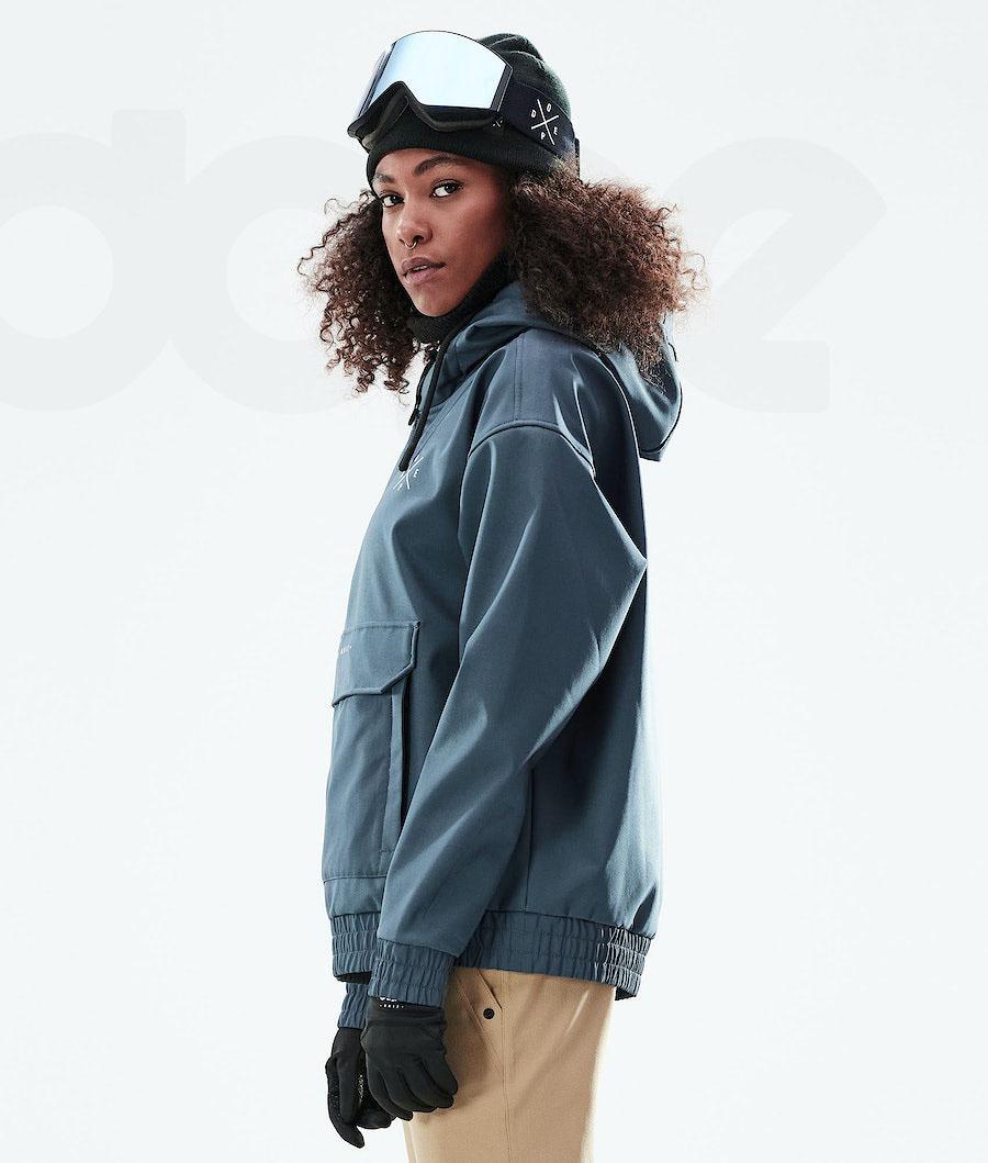 Blue Women's Dope Cyclone W 2021 Snowboard Jackets | AUAP3486