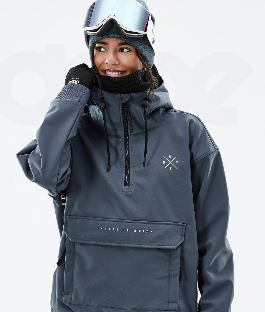 Blue Women's Dope Cyclone W Snowboard Jackets | AUAP3479