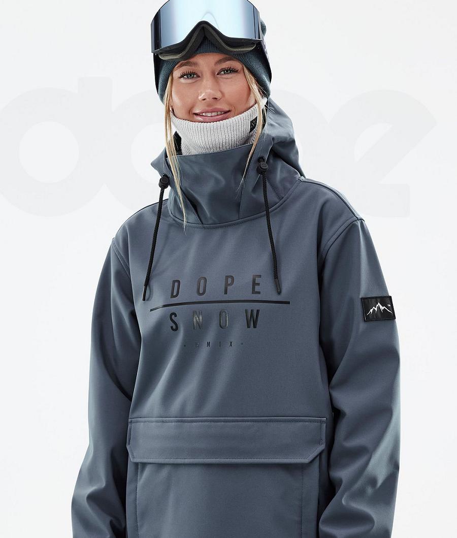 Blue Women's Dope Wylie W DS Snowboard Jackets | AUIS3516