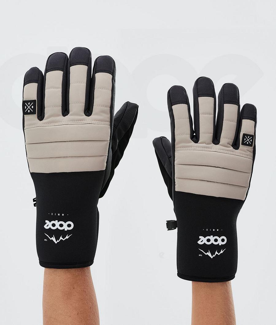 Brown Men\'s Dope Ace Gloves | AUXF3088