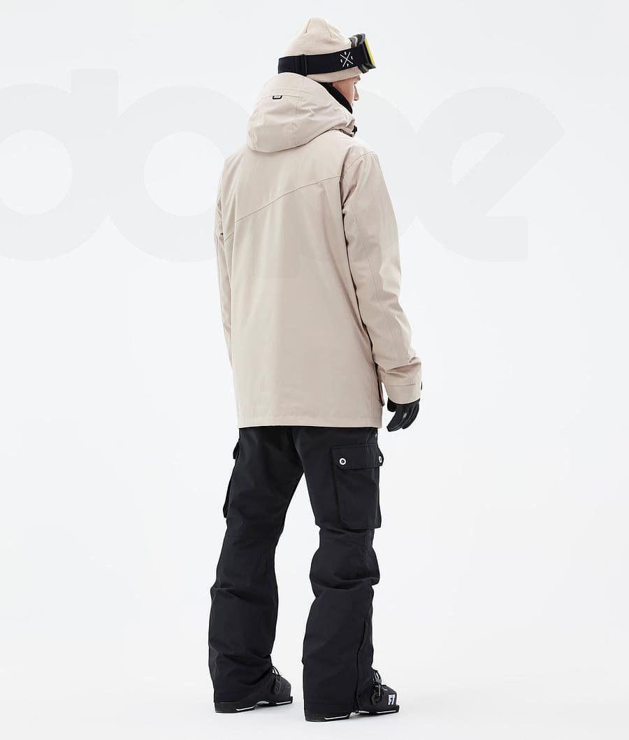 Brown Men's Dope Adept Ski Jackets | AURW2866