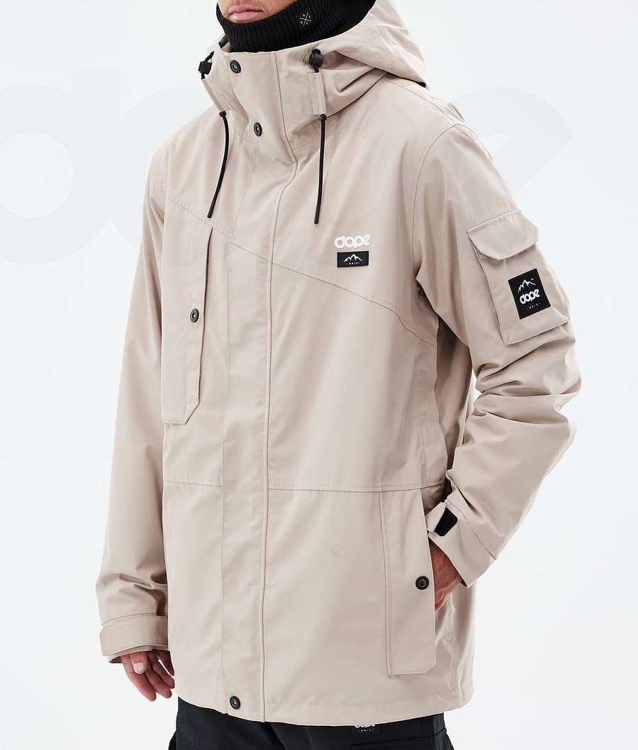 Brown Men's Dope Adept Snowboard Jackets | AUIS2720