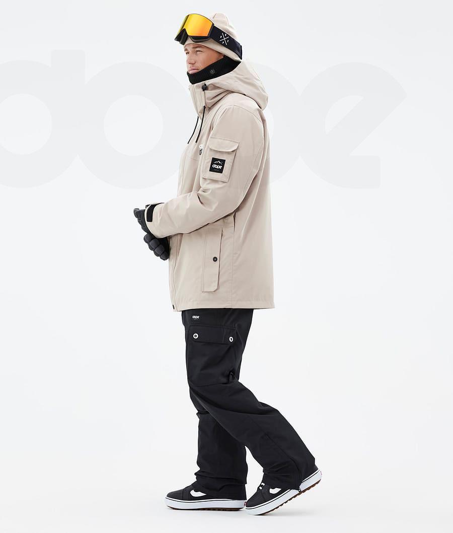 Brown Men's Dope Adept Snowboard Jackets | AUIS2720