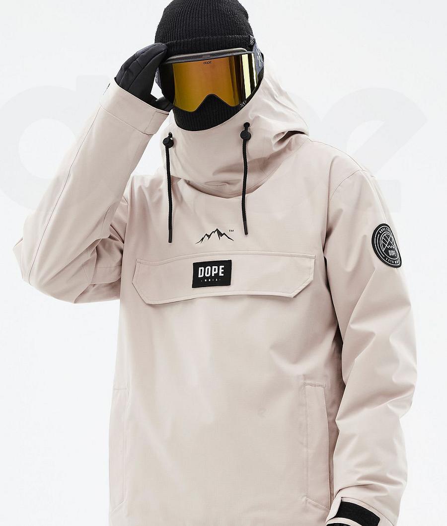 Brown Men's Dope Blizzard Snowboard Jackets | AUSO2769