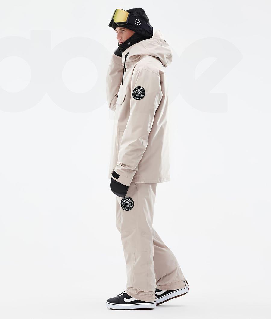 Brown Men's Dope Blizzard Snowboard Jackets | AUSO2769