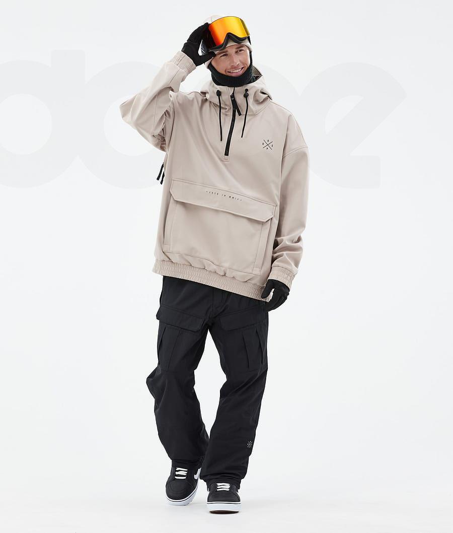 Brown Men's Dope Cyclone Snowboard Jackets | AUOR2790