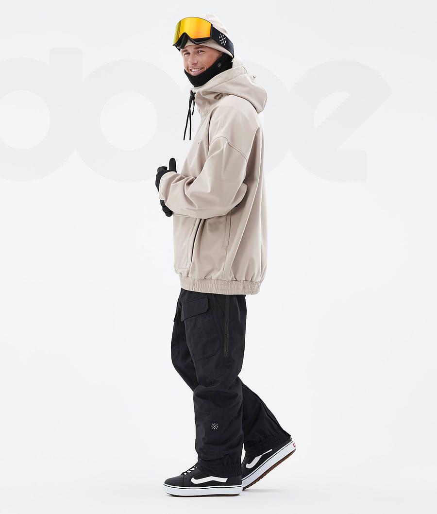 Brown Men's Dope Cyclone Snowboard Jackets | AUOR2790