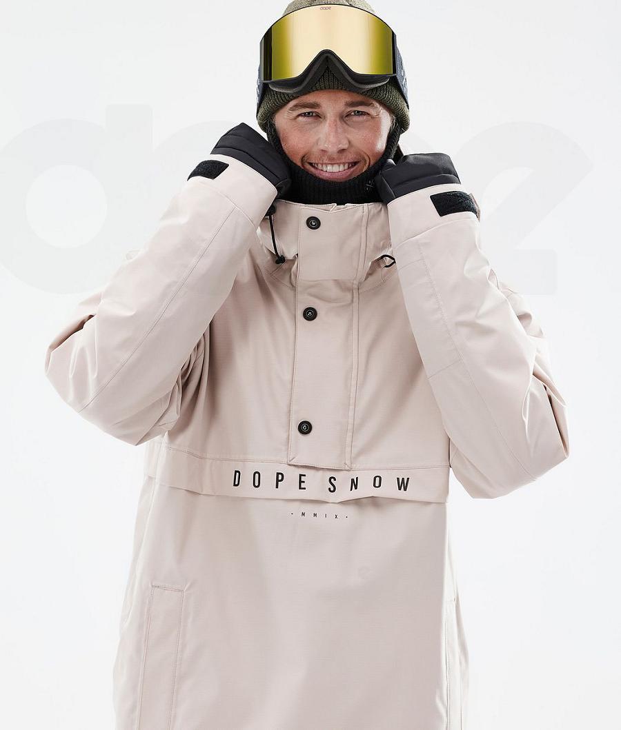 Brown Men's Dope Legacy Ski Jackets | AUDN2928