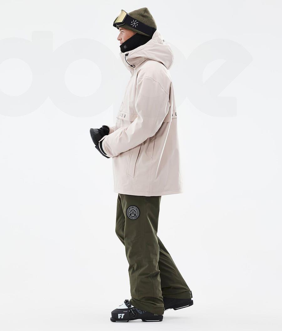 Brown Men's Dope Legacy Ski Jackets | AUDN2928