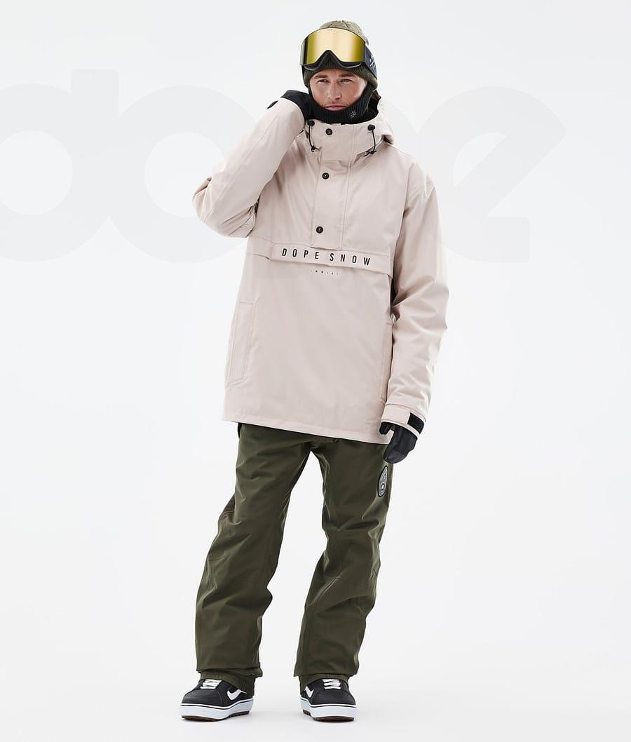 Brown Men's Dope Legacy Snowboard Jackets | AUWY2797