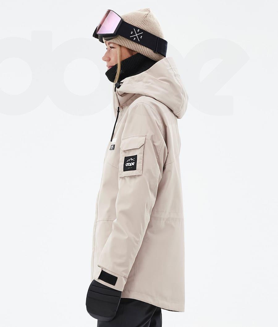 Brown Women's Dope Adept W Ski Jackets | AUBC3551