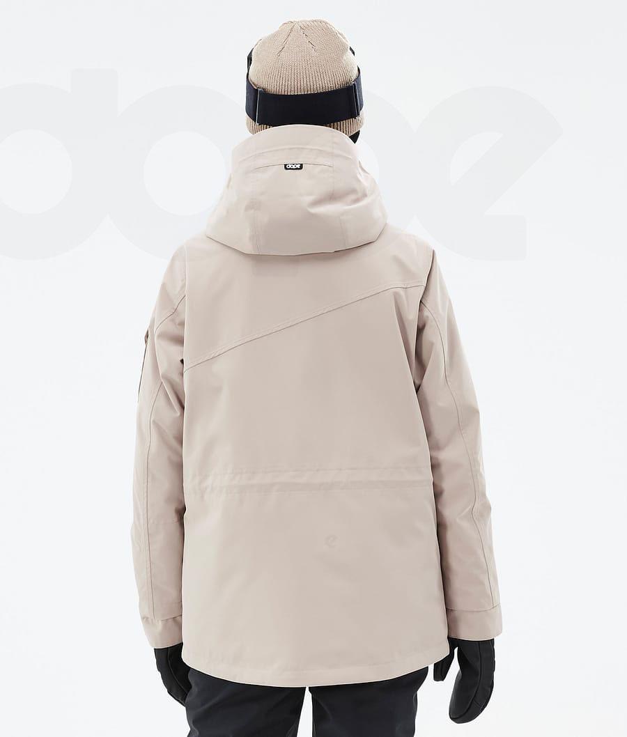 Brown Women's Dope Adept W Ski Jackets | AUBC3551