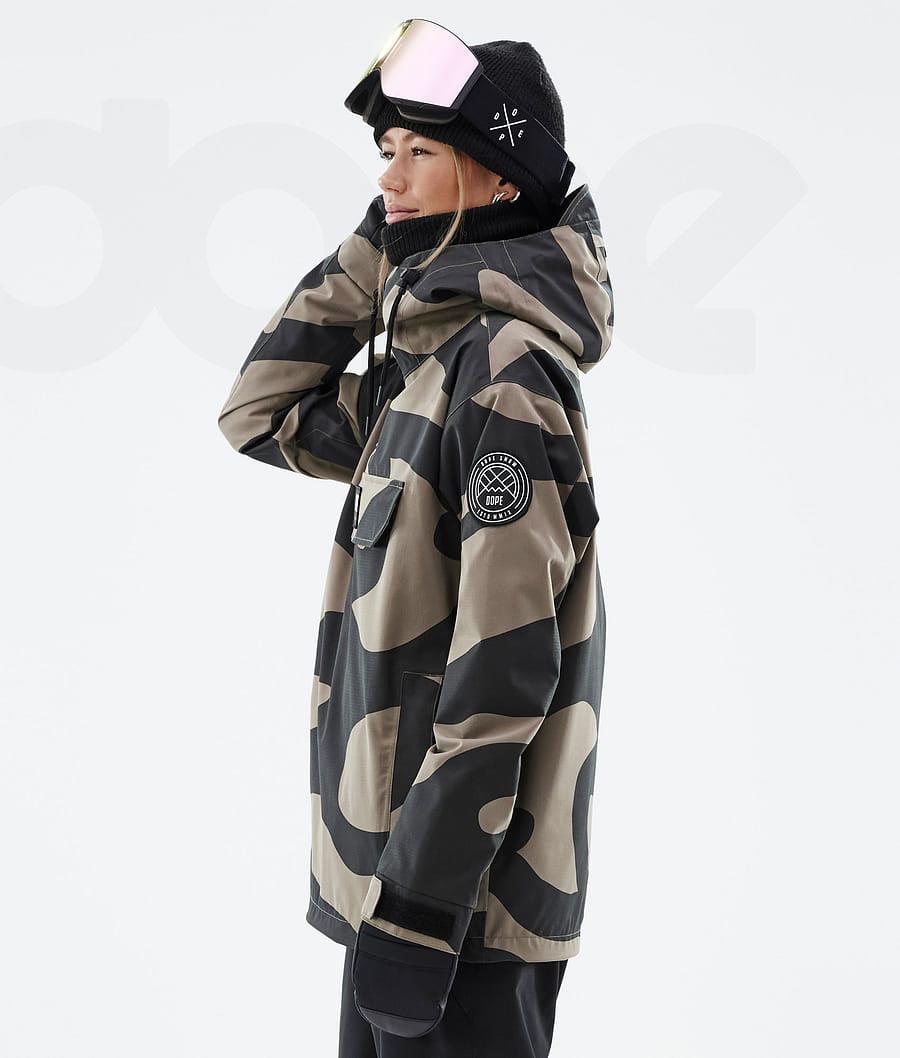 Brown Women's Dope Blizzard W Pangea Snowboard Jackets | AUNB3473