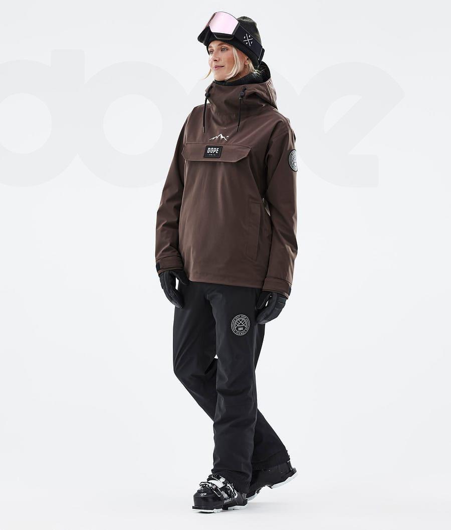 Brown Women's Dope Blizzard W Ski Jackets | AUSO3616