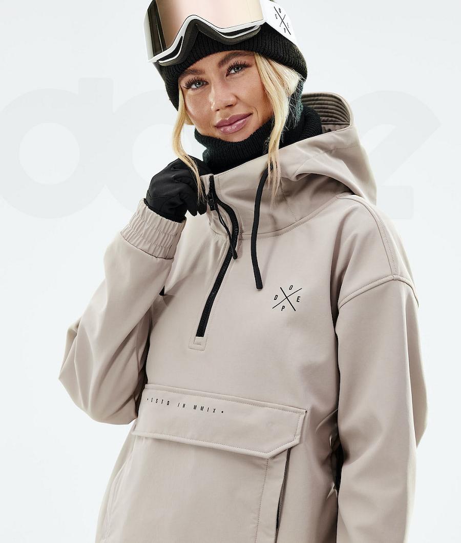 Brown Women's Dope Cyclone W 2021 Snowboard Jackets | AUDN3484