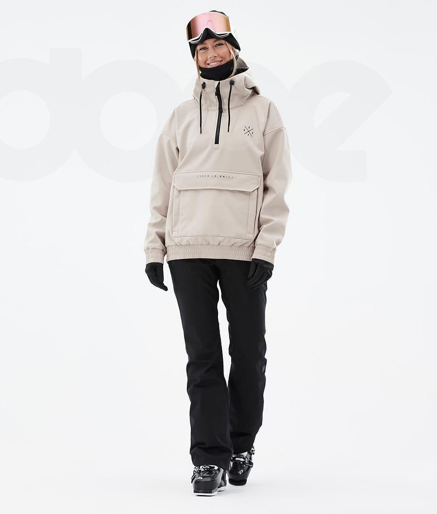 Brown Women's Dope Cyclone W Ski Jackets | AUWY3651