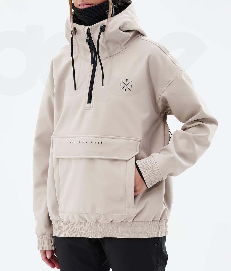 Brown Women's Dope Cyclone W Ski Jackets | AUWY3651