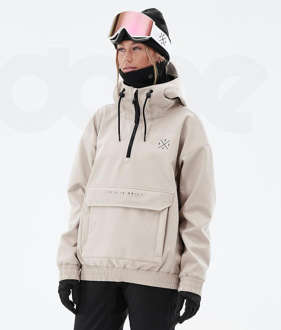 Brown Women\'s Dope Cyclone W Ski Jackets | AUWY3651