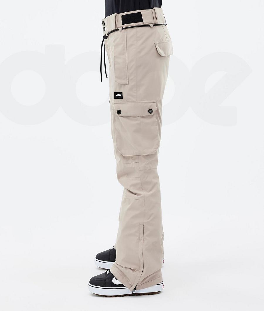 Brown Women's Dope Iconic W Snowboard Pants | AUUT3271