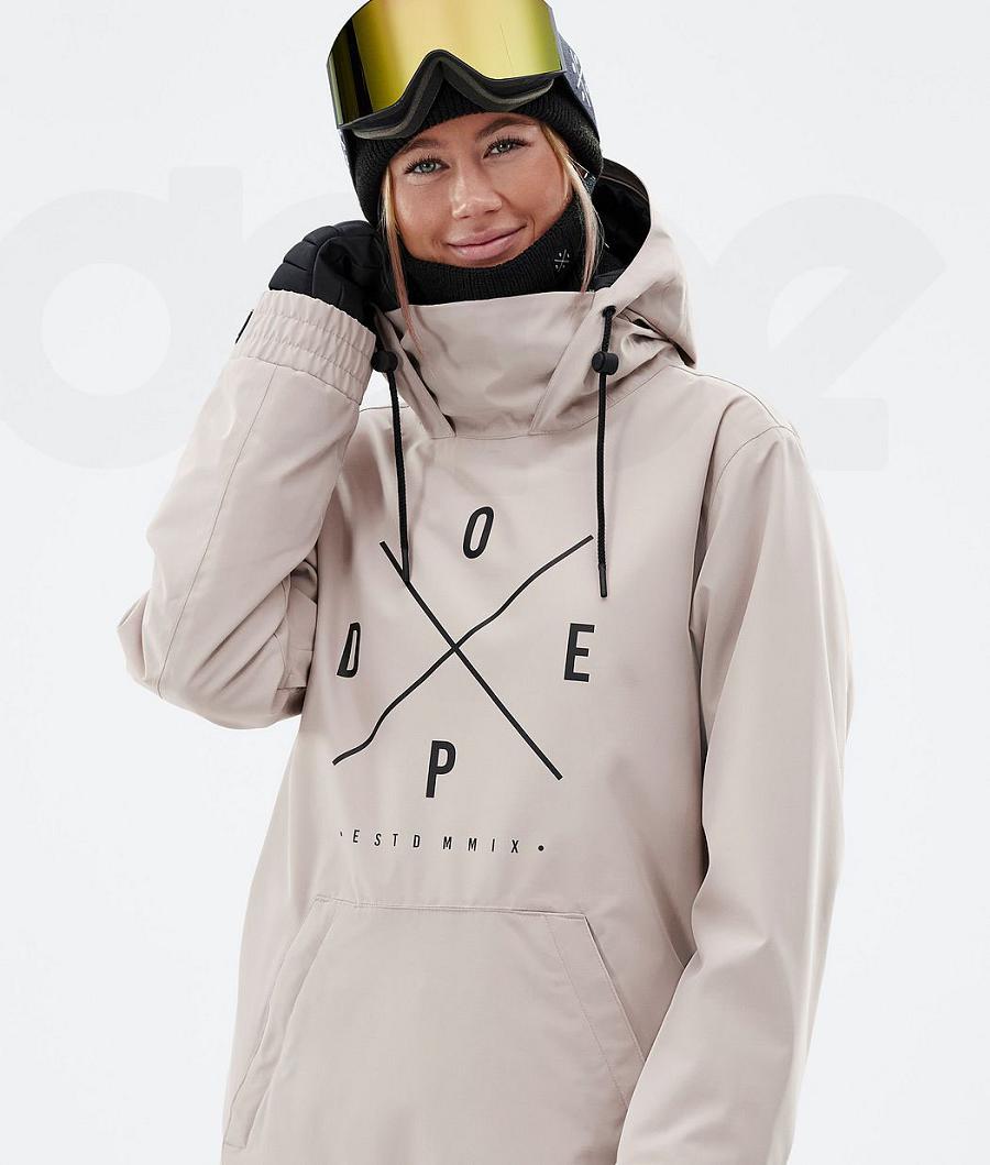 Brown Women's Dope Migoo W 2X-Up Snowboard Jackets | AUBC3499