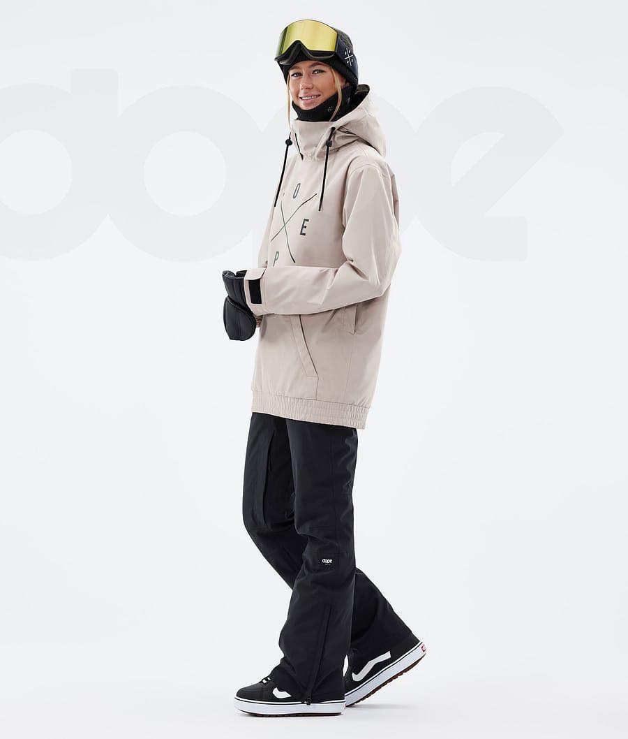 Brown Women's Dope Migoo W 2X-Up Snowboard Jackets | AUBC3499