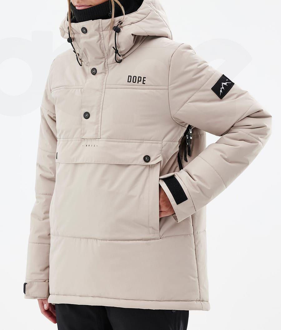 Brown Women's Dope Puffer W Snowboard Jackets | AUXF3502