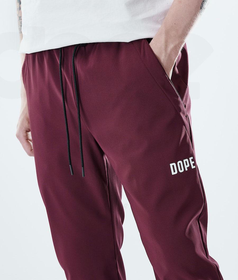 Burgundy Men's Dope Flight Outdoor Pants | AUDN2670