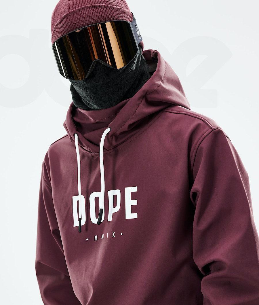 Burgundy Men's Dope Yeti 2021 Capital Snowboard Jackets | AUFM2838