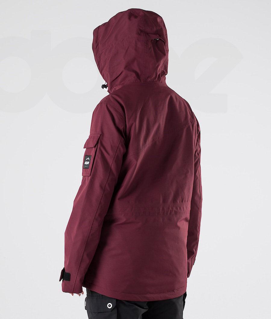 Burgundy Women's Dope Adept W 2019 Snowboard Jackets | AUNB3394