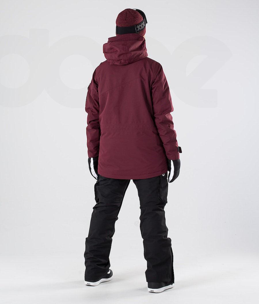 Burgundy Women's Dope Adept W 2019 Snowboard Jackets | AUNB3394