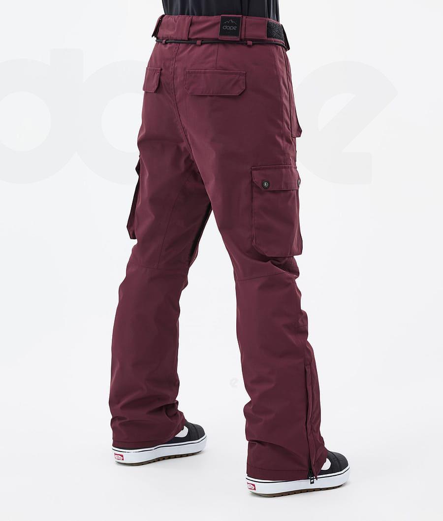 Burgundy Women's Dope Iconic W Don Snowboard Pants | AUAP3285