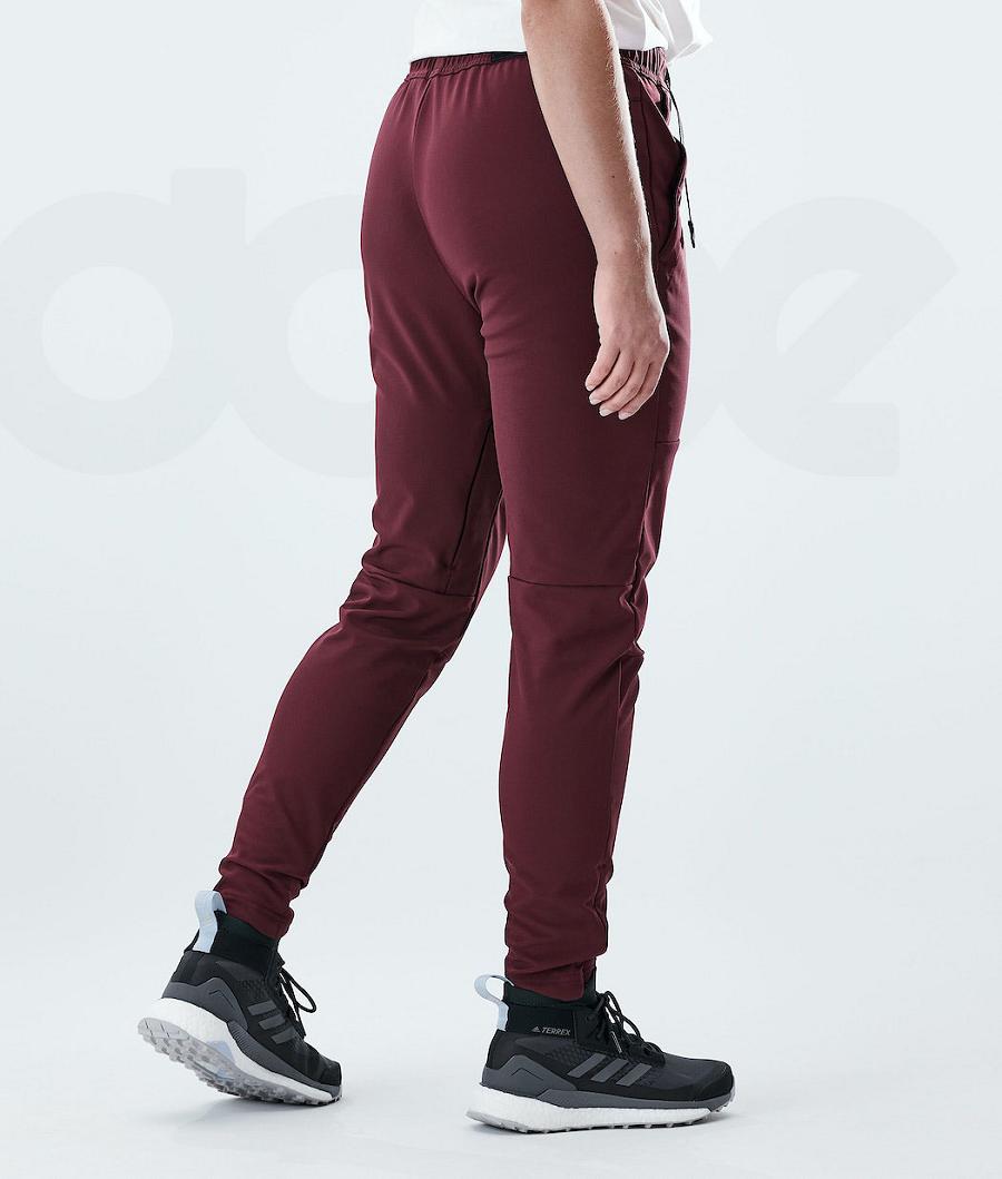 Burgundy Women's Dope Nomad W 2021 Outdoor Pants | AUKI3375