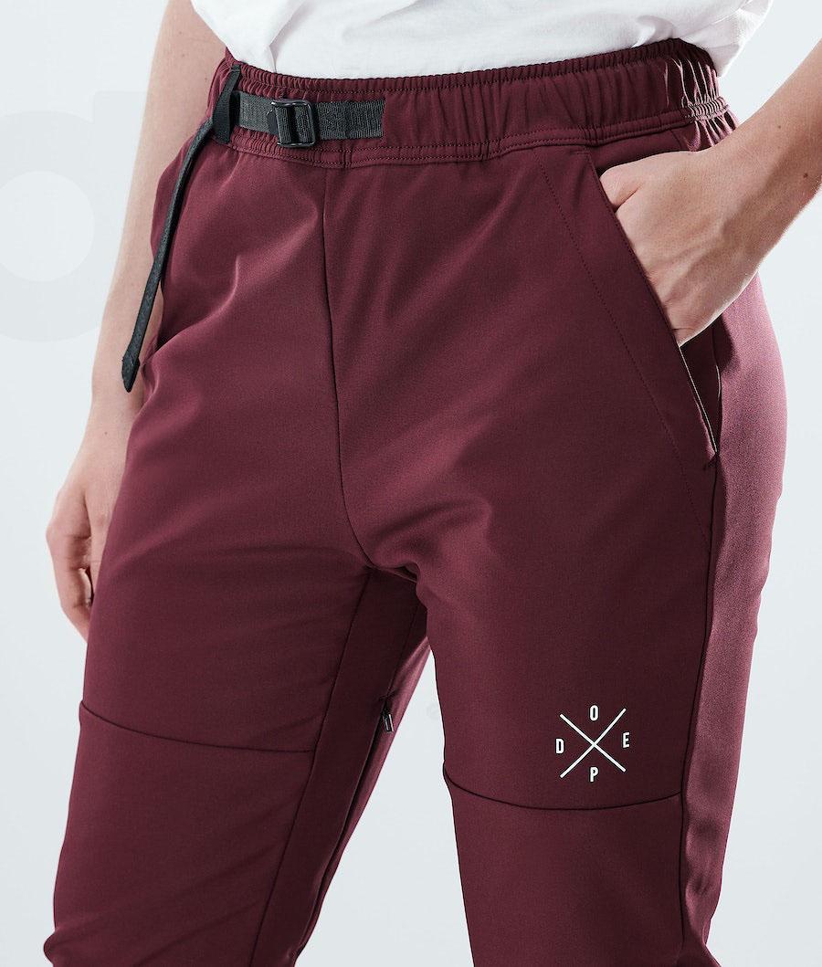 Burgundy Women's Dope Nomad W 2021 Outdoor Pants | AUKI3375