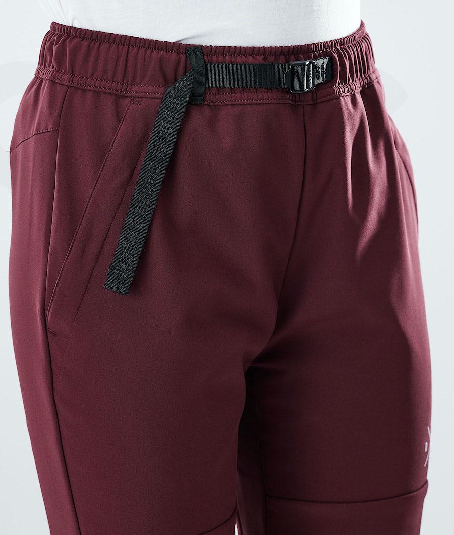 Burgundy Women's Dope Nomad W 2021 Outdoor Pants | AUKI3375