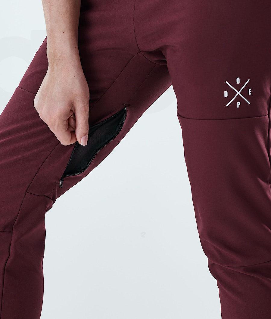 Burgundy Women's Dope Nomad W 2021 Outdoor Pants | AUKI3375