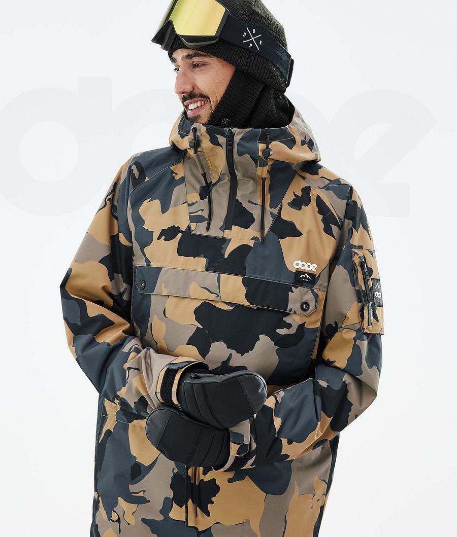 Camo Men's Dope Annok Ski Jackets | AURW2892