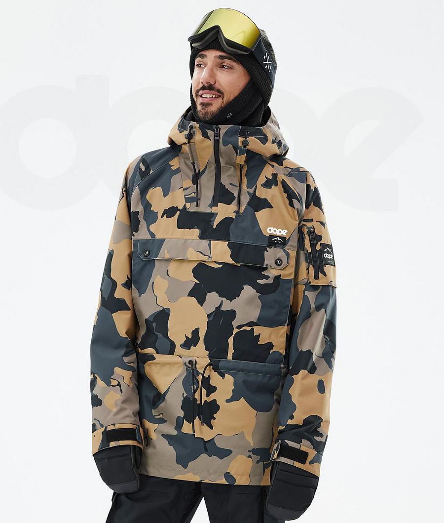 Camo Men\'s Dope Annok Ski Jackets | AURW2892