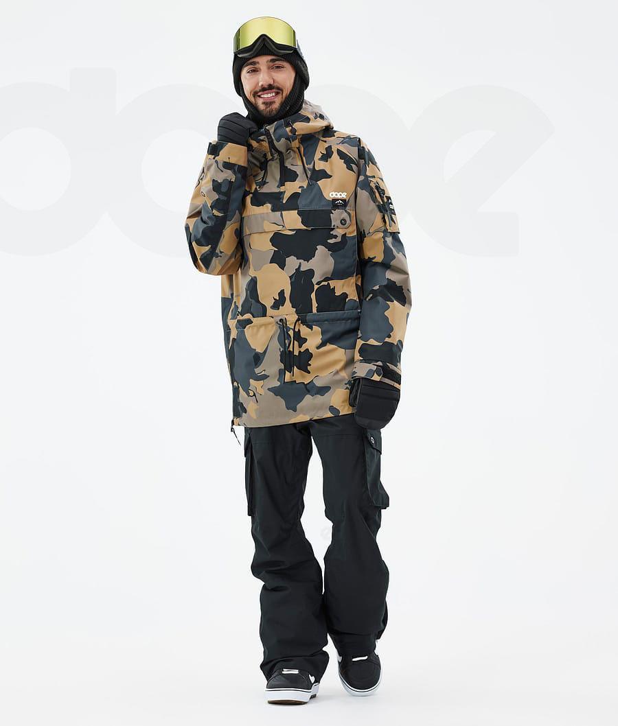 Camo Men's Dope Annok Snowboard Jackets | AUQZ2753