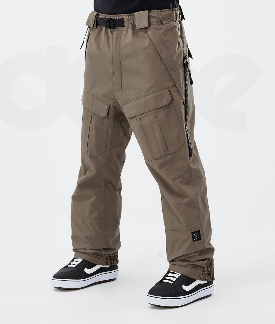 Coffee Men\'s Dope Antek Snowboard Pants | AUHK2544