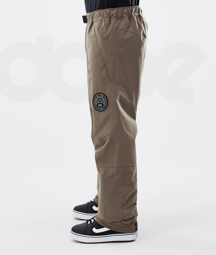 Coffee Men's Dope Blizzard Snowboard Pants | AUYU2554