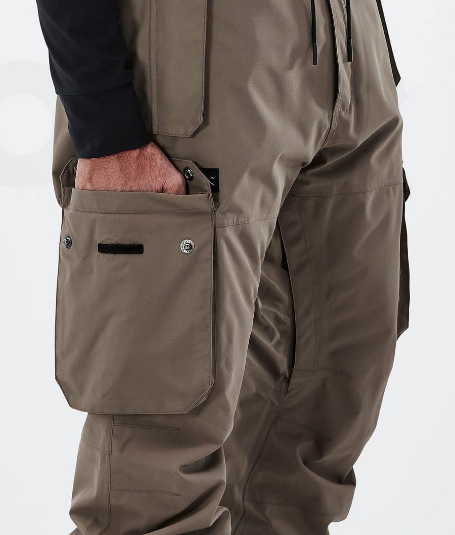 Coffee Men's Dope Iconic Ski Pants | AUMA2639