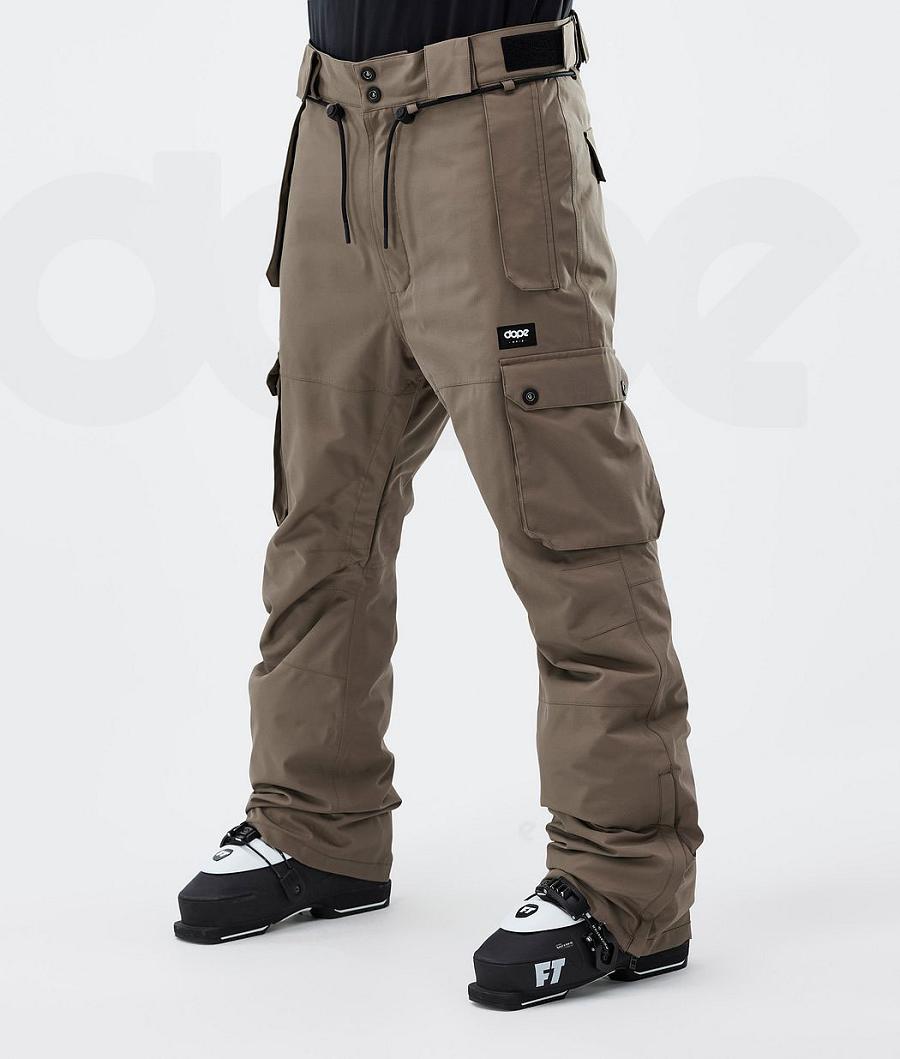 Coffee Men\'s Dope Iconic Ski Pants | AUMA2639