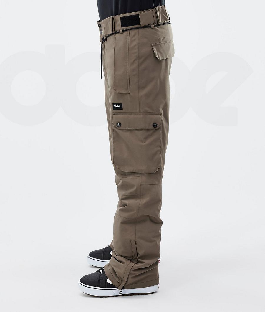 Coffee Men's Dope Iconic Snowboard Pants | AUDN2573