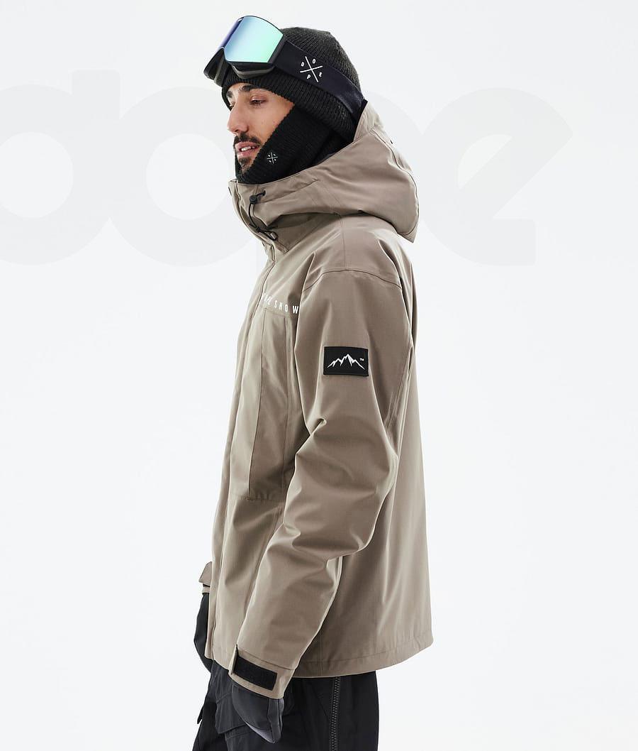 Coffee Men's Dope Ranger Ski Jackets | AUBC2943