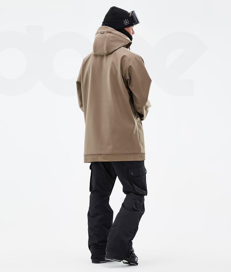 Coffee Men's Dope Wylie DS Ski Jackets | AUKI2949