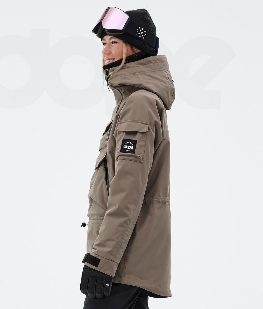 Coffee Women's Dope Akin W Ski Jackets | AUNB3577