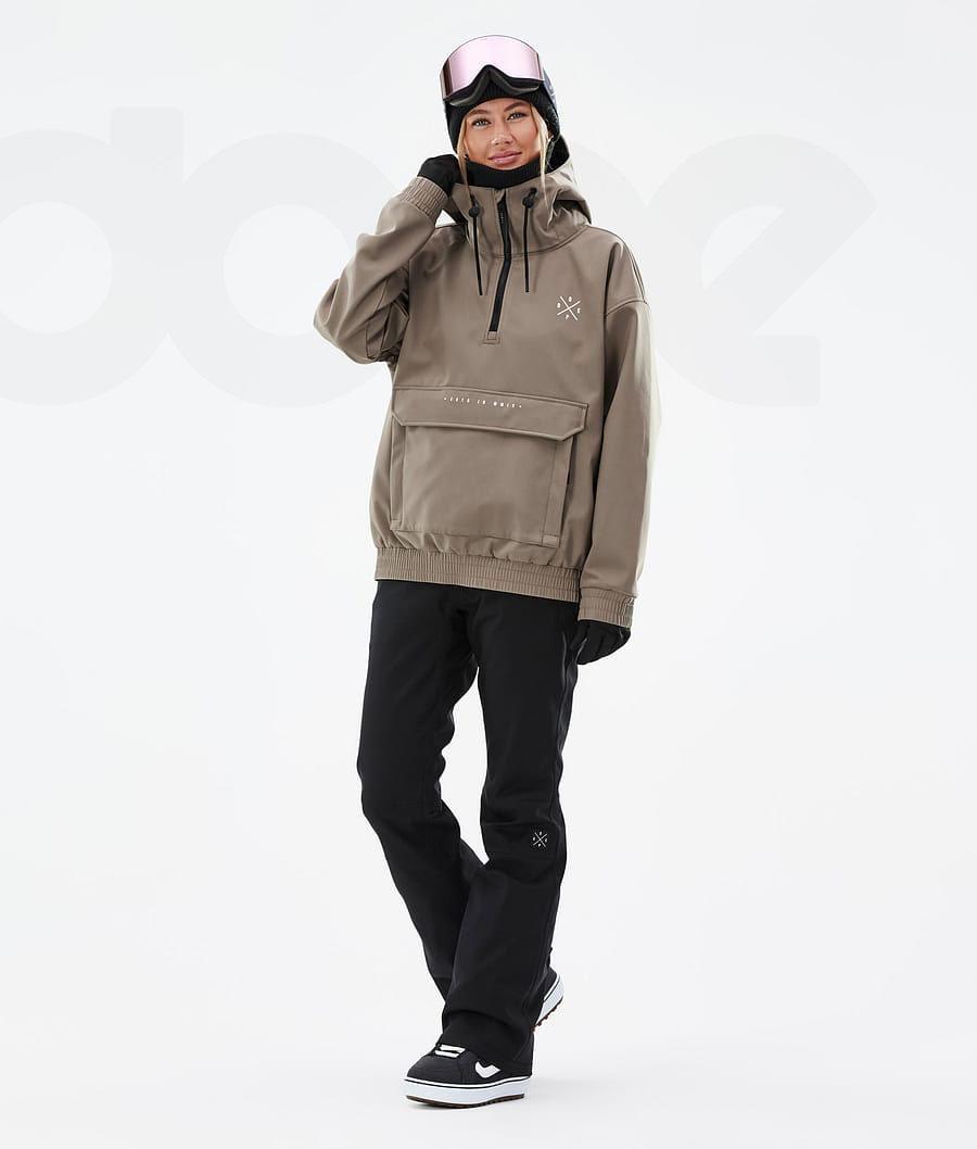 Coffee Women's Dope Cyclone W Snowboard Jackets | AUPQ3480