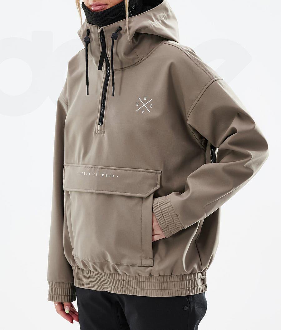 Coffee Women's Dope Cyclone W Snowboard Jackets | AUPQ3480