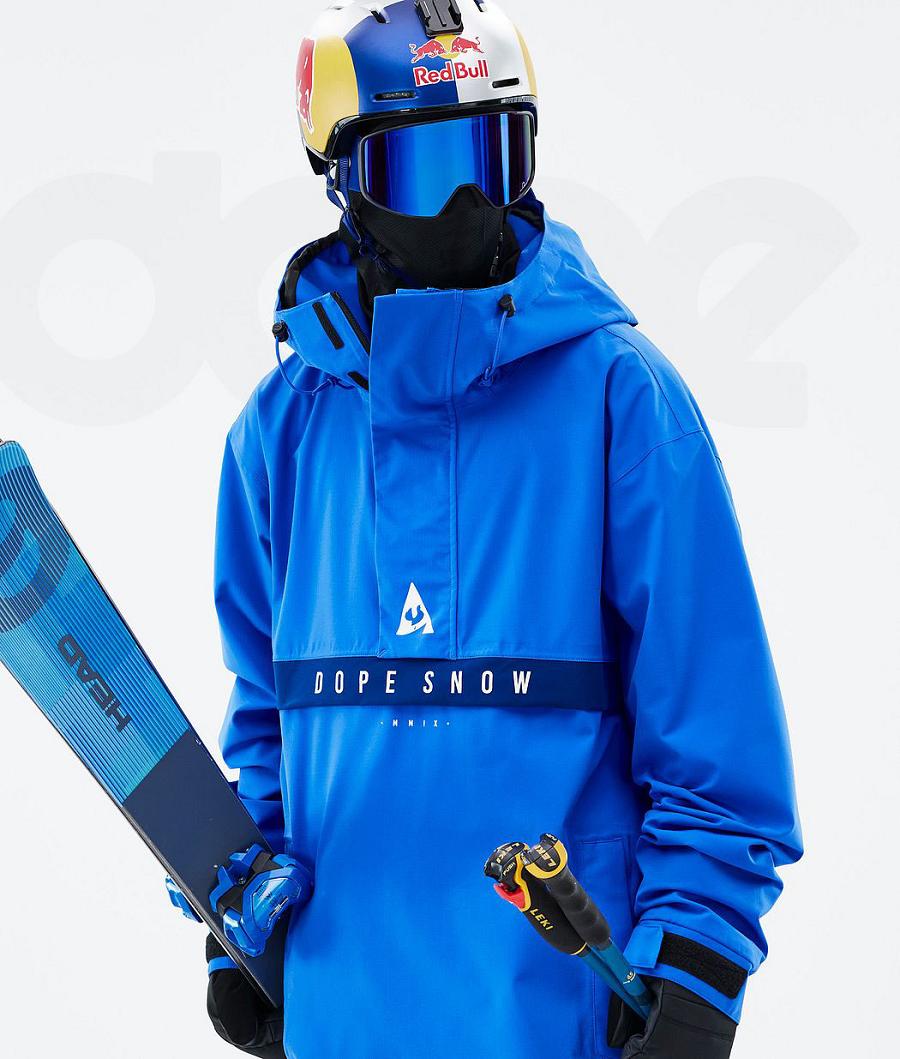 Deep / Blue / Navy / Blue Men's Dope JT Legacy JT Cobalt Ski Jackets | AUHK2925